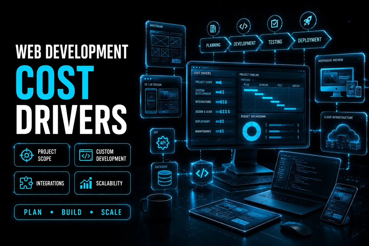 The Real Cost Drivers Behind Modern Web Development Projects