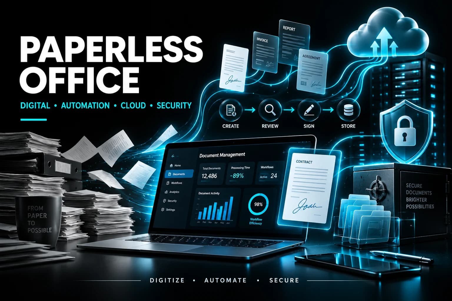 Digital Transformation Guide: Going Paperless image