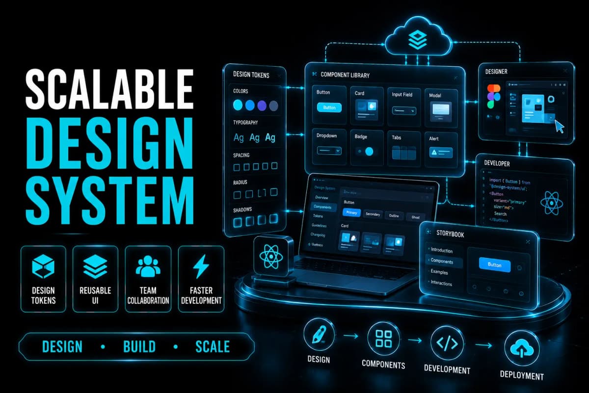 Scalable Design System for Modern Web Development