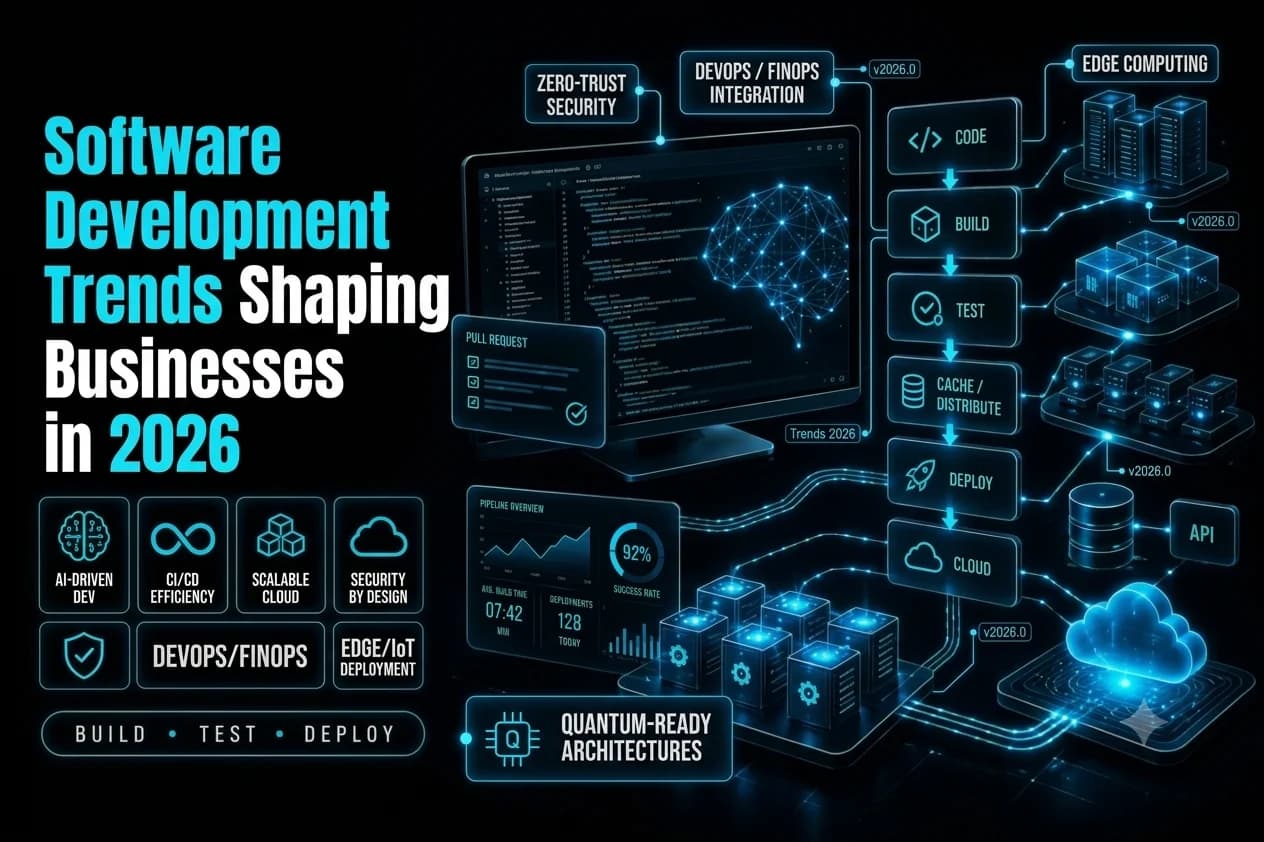 Four Software Development Trends Shaping Businesses in 2026